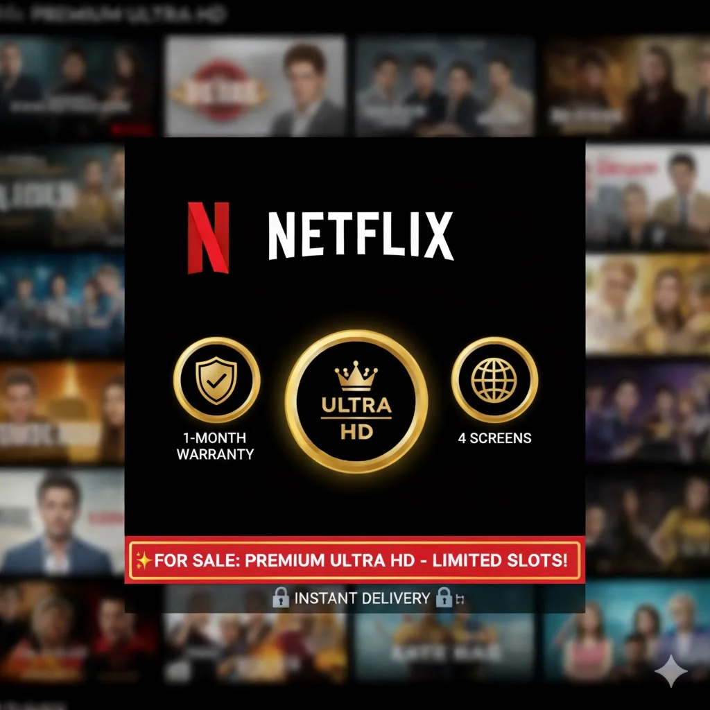 Netflix Premium Ultra HD – 1-Month Guaranteed Access