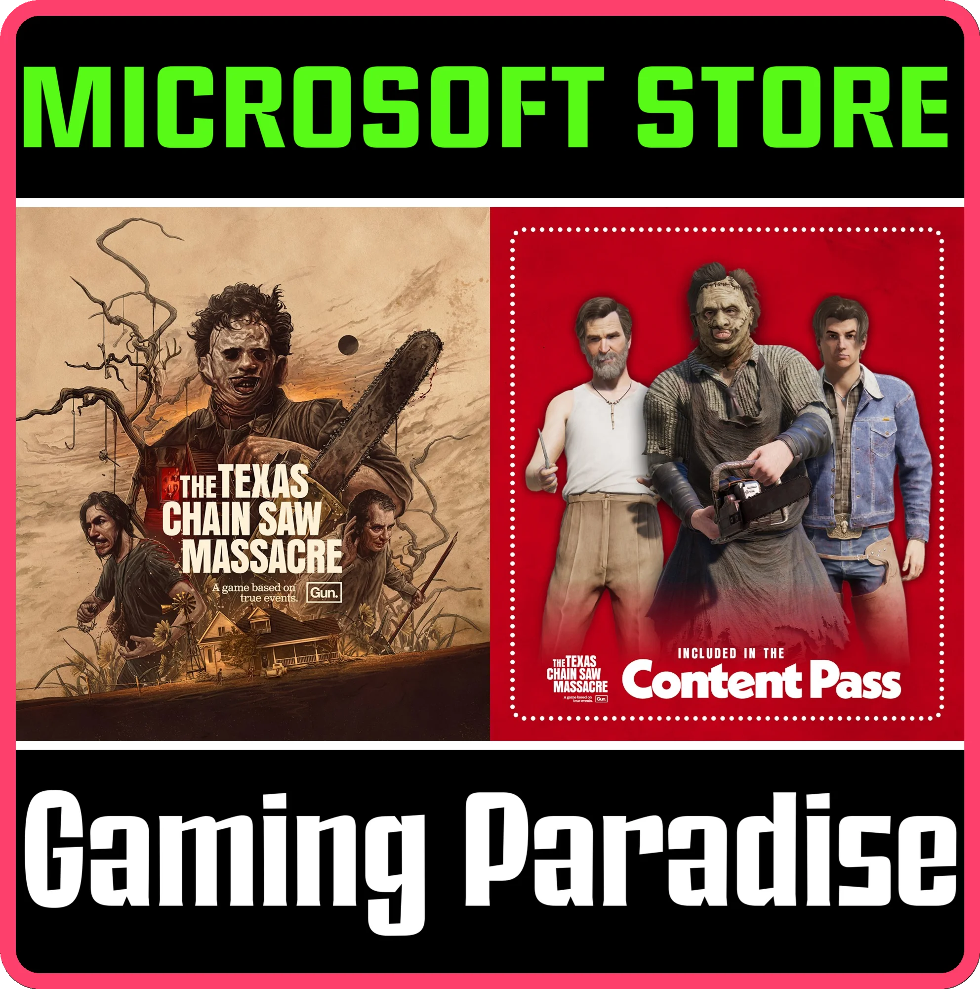 THE TEXAS CHAIN SAW MASSACRE - PC EDITION - CONTENT PAS