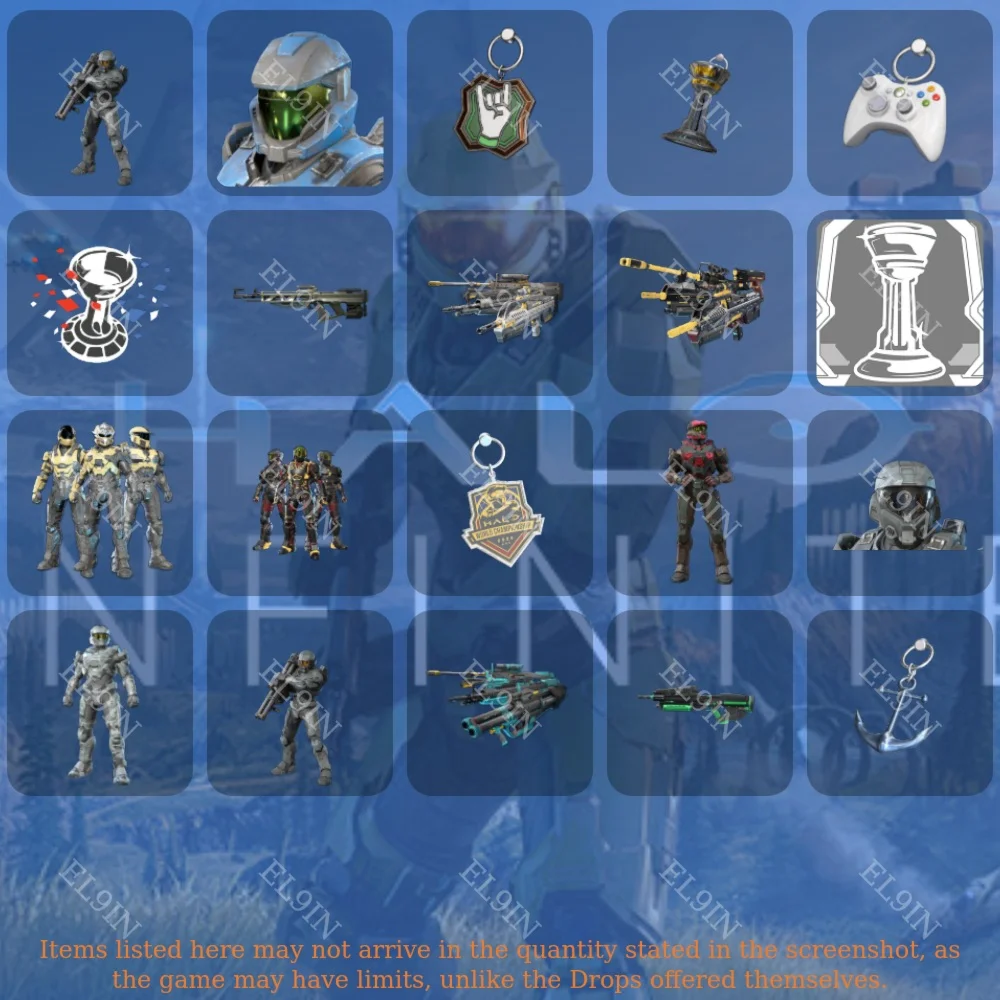 💡Halo Infinite🌌Твич Дропс💫20 предметов + 🎁