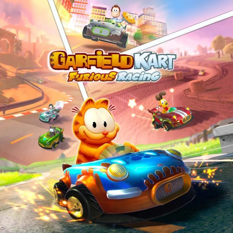 ❄️Garfield Kart - Furious Racing PS4 (PS5)  П2 П3