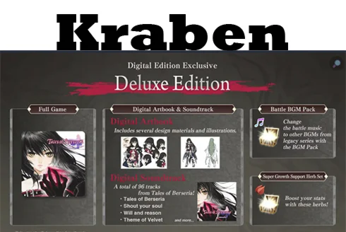 Tales of Berseria Remastered Deluxe Edition steam