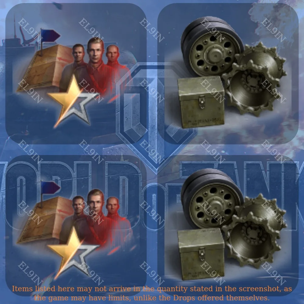 🌟World of Tanks✅Твич Дропс📈4 предметов + 🎁