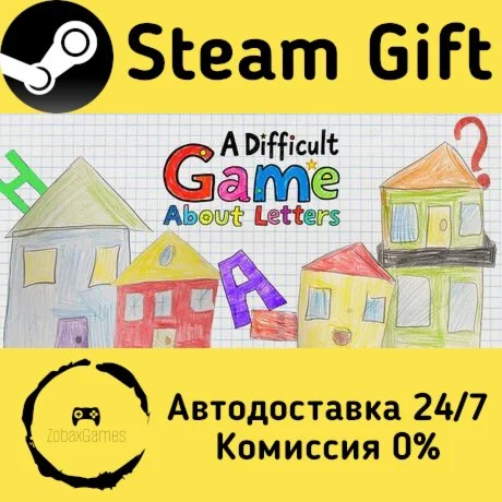  A Difficult Game About Letters ???? Steam Gift