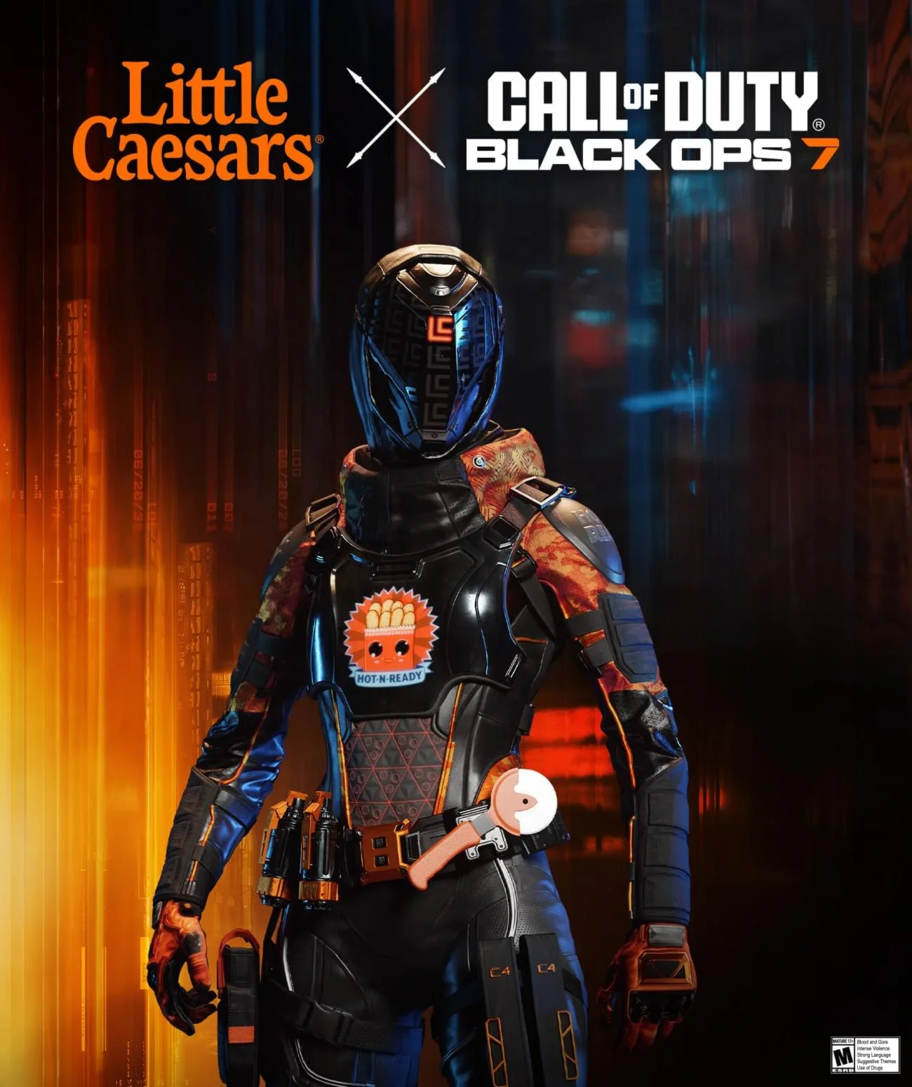 Call of Duty Black Ops 7 Little Caesars Operator Skin