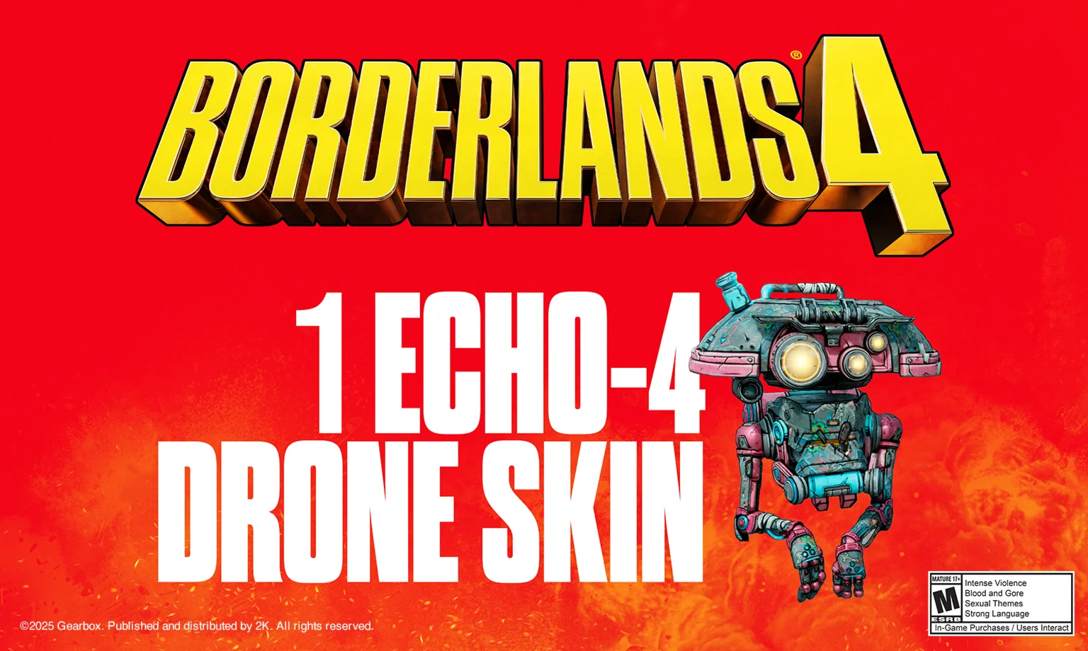 Borderlands 4 - ECHO-4 Drone Skin