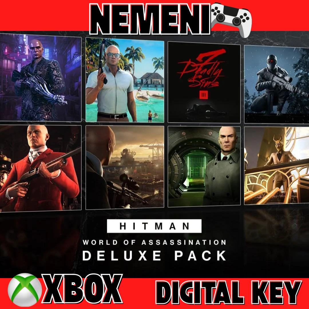HITMAN WORLD OF ASSASSINATION DELUXE PACK XBOX КЛЮЧ