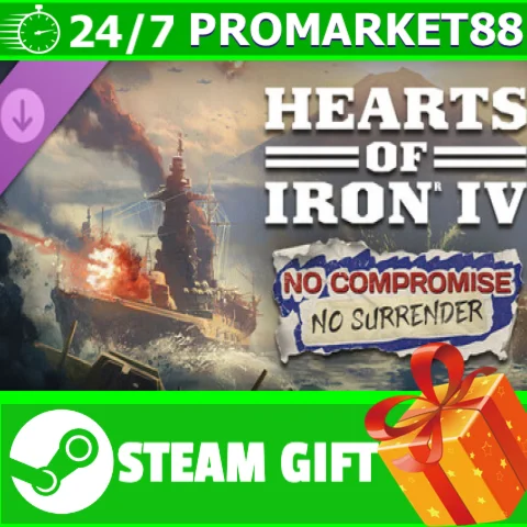 ️Hearts of Iron IV: No Compromise, No Surrender STEAM