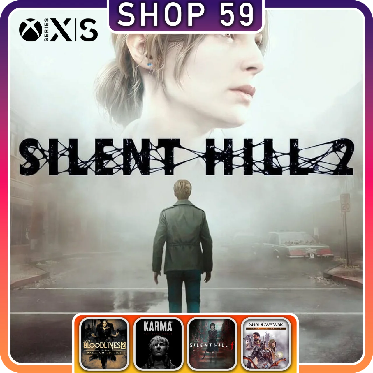 Silent Hill 2 + 5 ТОП ИГРЫ XBOX аренда