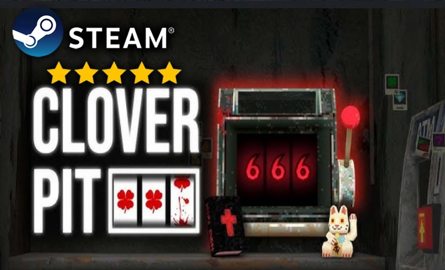 CloverPit・ПОЛНАЯ ИГРА・ОФФЛАЙН・STEAM・PC НА 90 ДНЕЙ