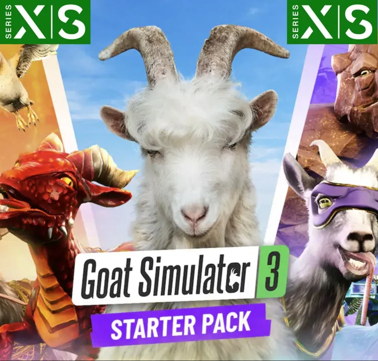  Goat Simulator 3 - Starter Edition XBOX SERIES XS KEY
