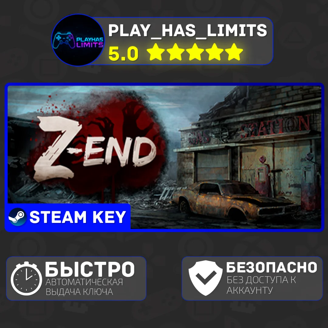 Z-End КЛЮЧ STEAM Global + РФ
