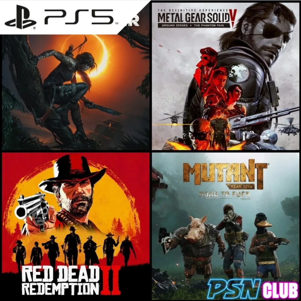 Red Dead Redemption 2 + 3 Игры / PS5 / Активация П1
