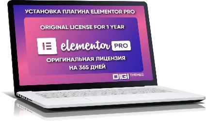 Плагин Elementor Pro на 1 год Оригинальная лицензия