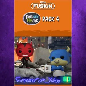 ️Funko Fusion - Fantastik Plastik Pack 4 - T- XBOX DLC