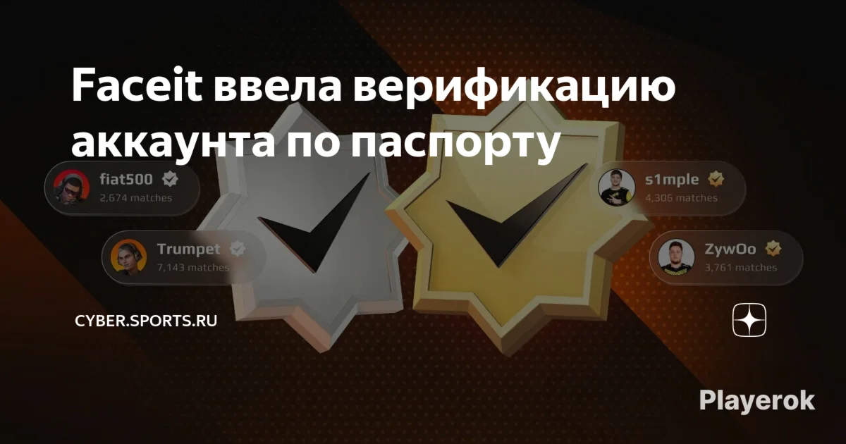 FACEIT Верификация Аккаунта