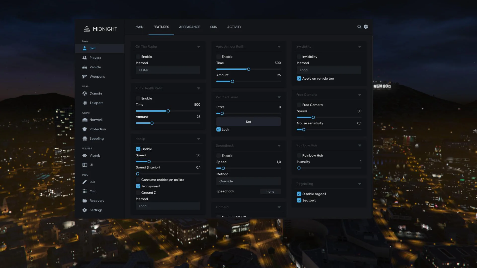 Midnight GTA V - 30 Дней (FSL Only)