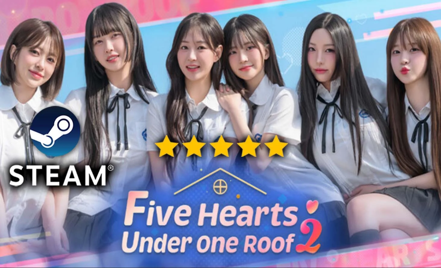 Five Hearts Under One Roof season 2・STEAM・PC НА 90 ДНЕЙ