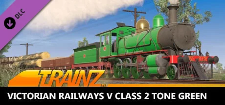 Trainz 2022 DLC - Victorian Railways V Class 2 Tone Gre