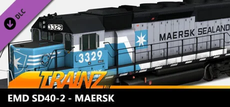 Trainz 2022 DLC - EMD SD40-2 - Maersk * STEAM RU 
