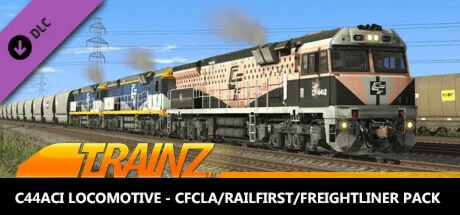 Trainz 2022 DLC - CFCLA, RailFirst, Freightliner GE C44