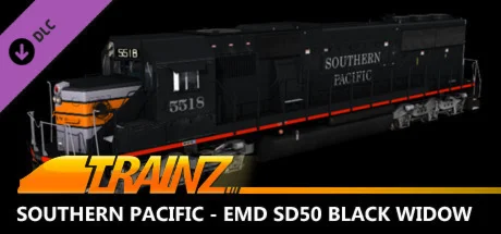 Trainz 2022 DLC - Southern Pacific - EMD SD50 Black Wid