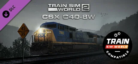 Train Sim World®: CSX C40-8W Loco Add-On - TSW2 & TSW3