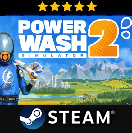 PowerWash Simulator 2・ПОЛНАЯ ИГРА・ОФФЛАЙН・STEAM・PC