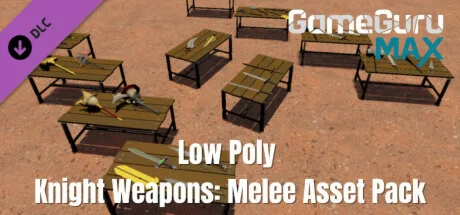 GameGuru MAX Low Poly Asset Pack - Swords DLC