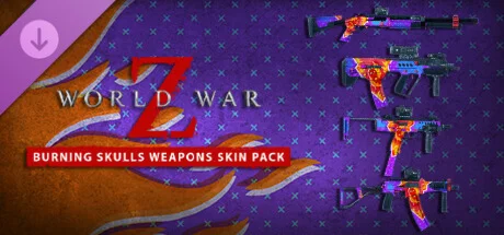 World War Z: Aftermath - Burning Skulls Weapons Skin Pa