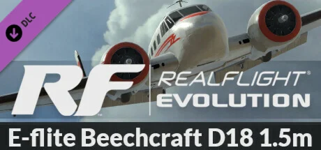 RealFlight Evolution - E-flite Beechcraft D18 1.5m DLC