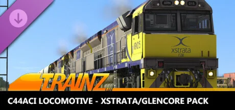Trainz 2022 DLC - C44aci Locomotive - Xstrata/Glencore