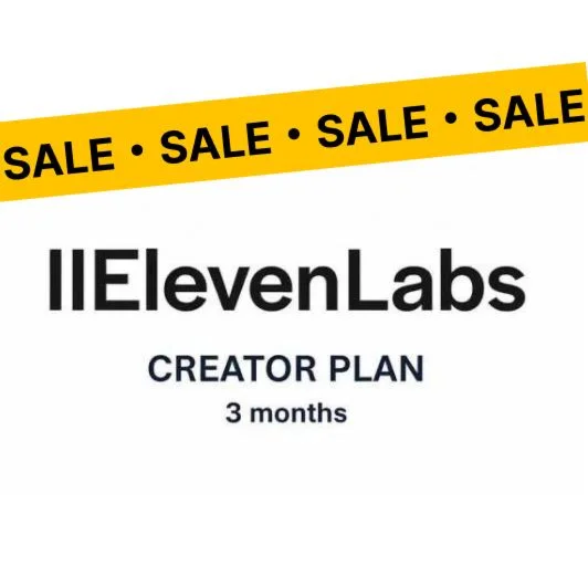 ️ElevenLabs Creator подписка на 3 месяца