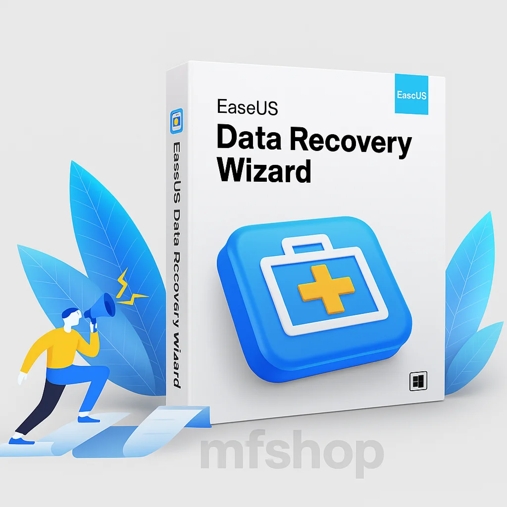 EaseUS Data Recovery Wizard – Лицензия на 1 год 🔍💾