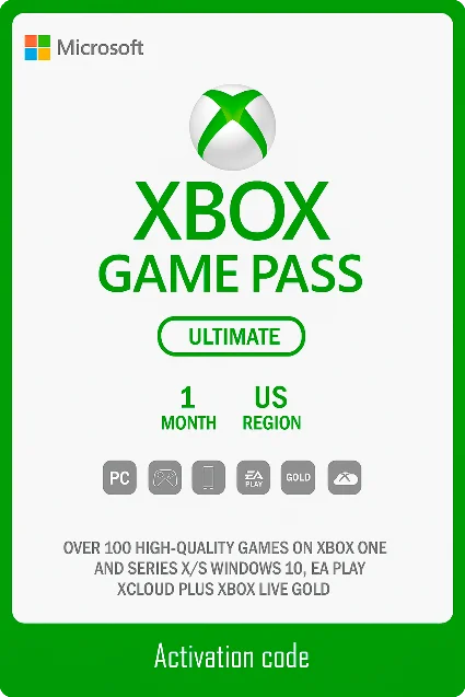 🚀 ПРОДЛЕНИЕ XBOX GAME PASS ULTIMATE 1 МЕСЯЦ / США /