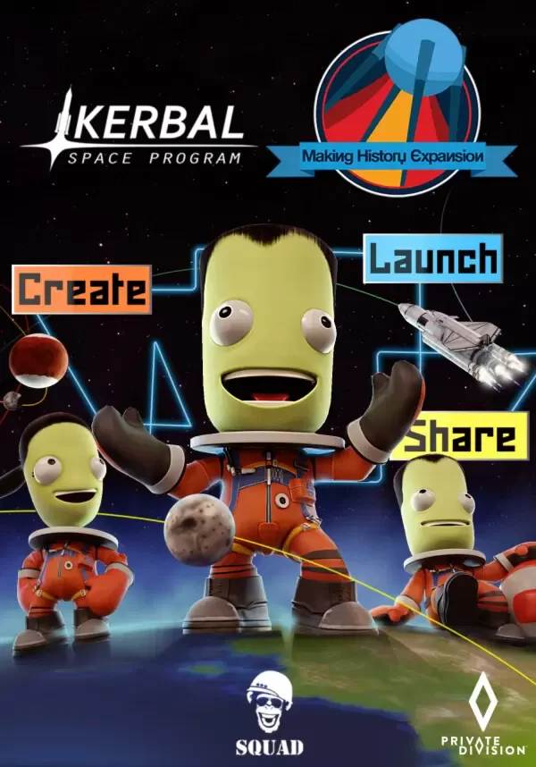 (DLC) Kerbal Space Program: Making History (STEAM Ключ)