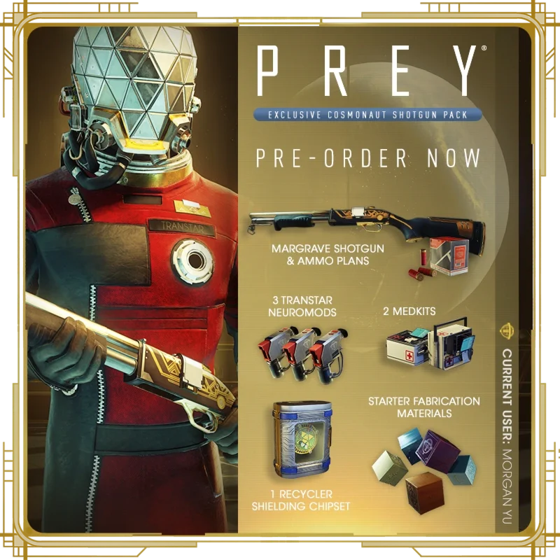 Prey Cosmonaut Shotgun Pack DLC Steam Key GLOBAL
