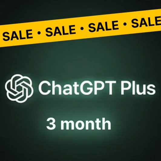 ChatGPT Plus 3 месяца  Ваш или новый аккаунт ️
