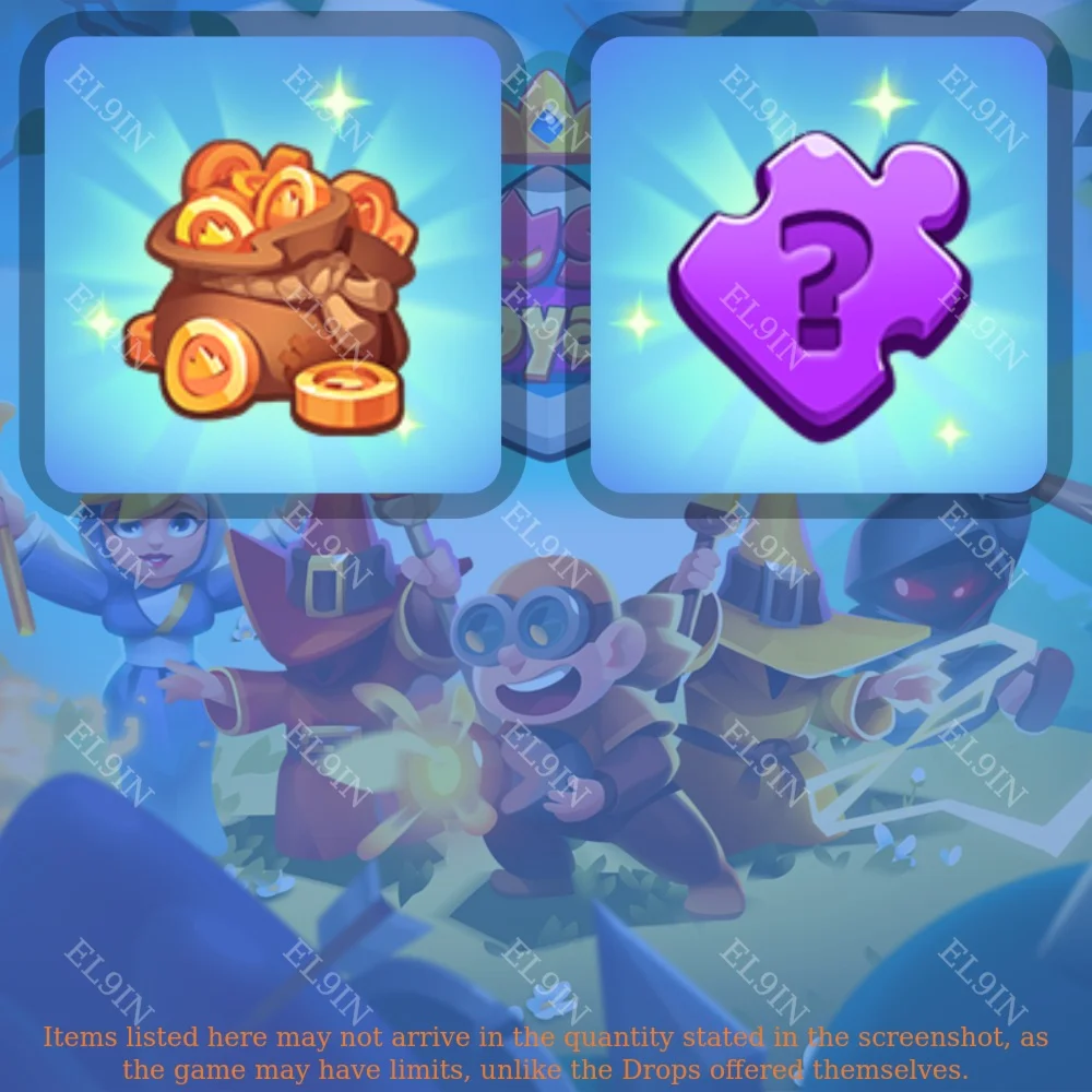 🌟Rush Royale🎮Твич Дропс🔥2 предметов + 🎁