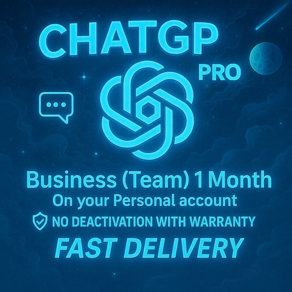 ChatGPT  Business Team - Team / 1Month / Fast Invite