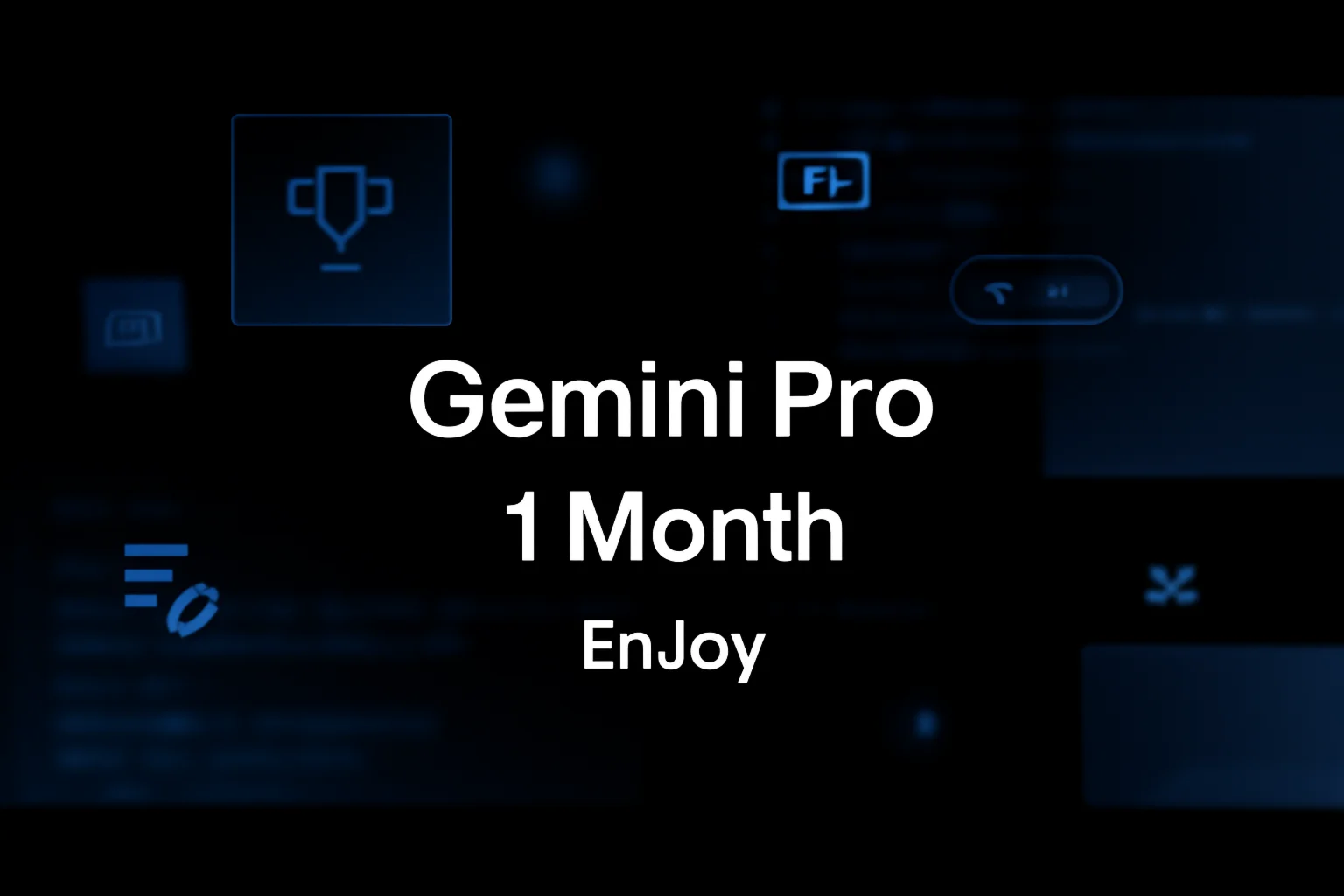 Счет Gemini на 1 месяц (глобальный)