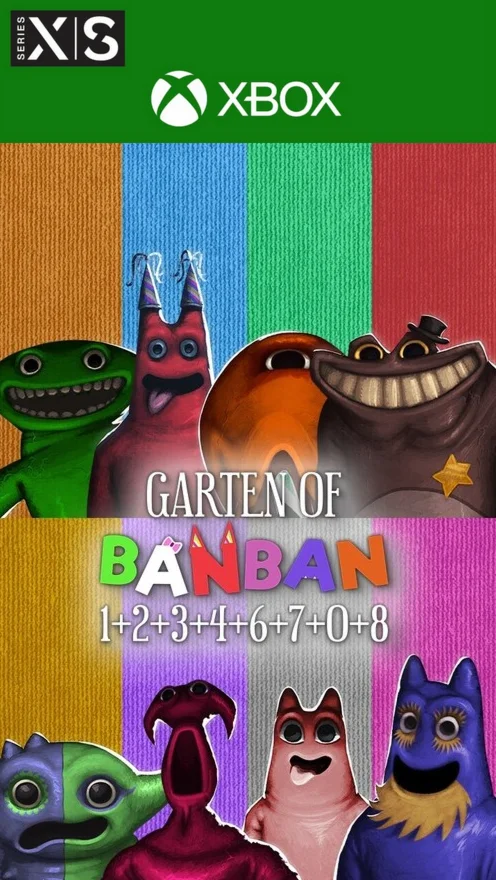  Garten of Banban Bundle: 1+2+3+4+6+7+8 XBOX Ключ 