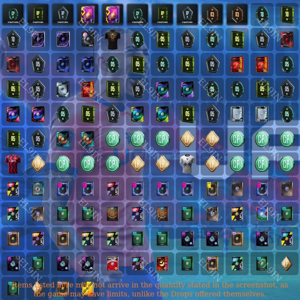 UFL????Твич Дропс136 предметов + 