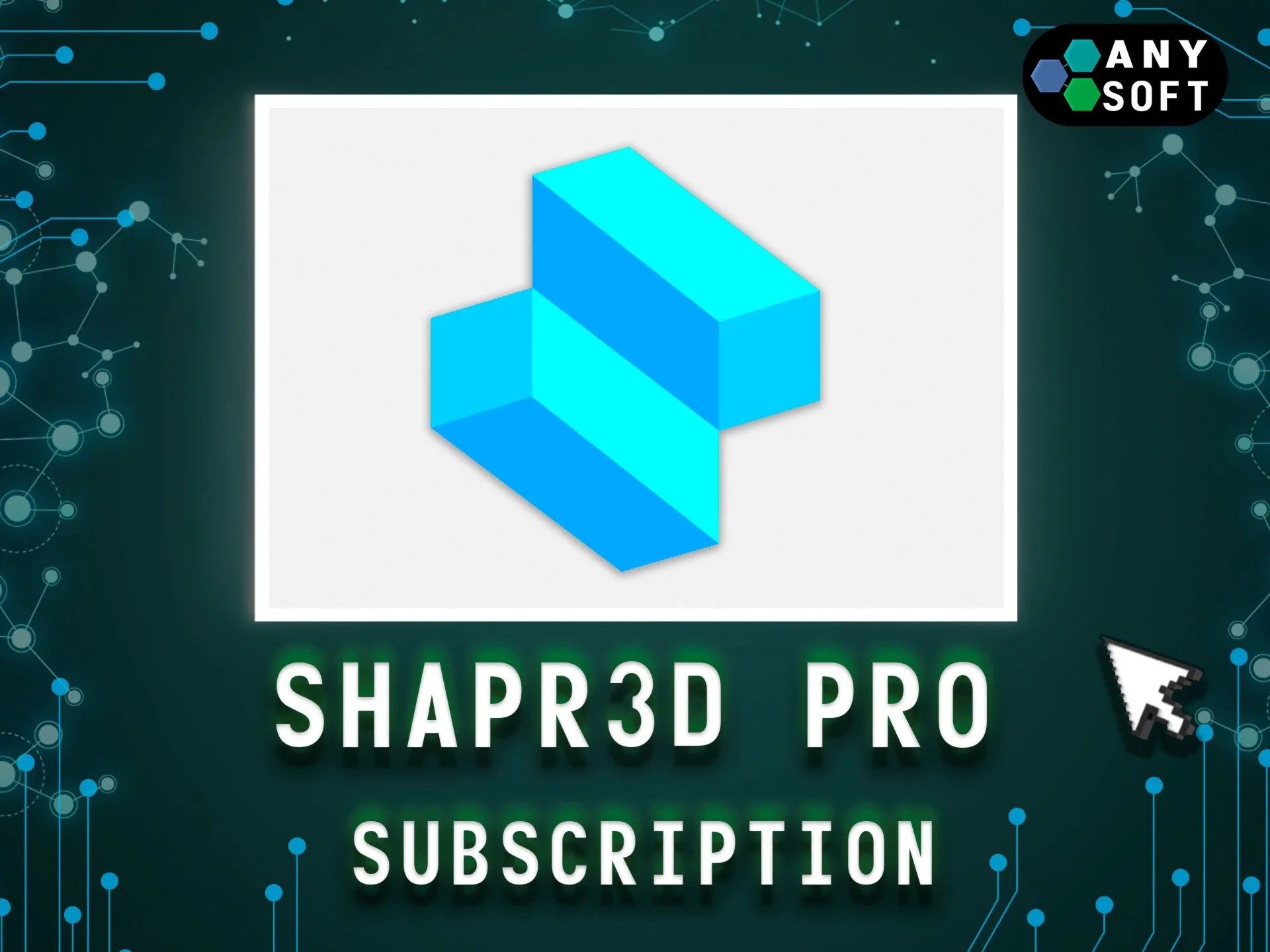Shapr3D Pro Windows/Mac/iPad 12 месяцев