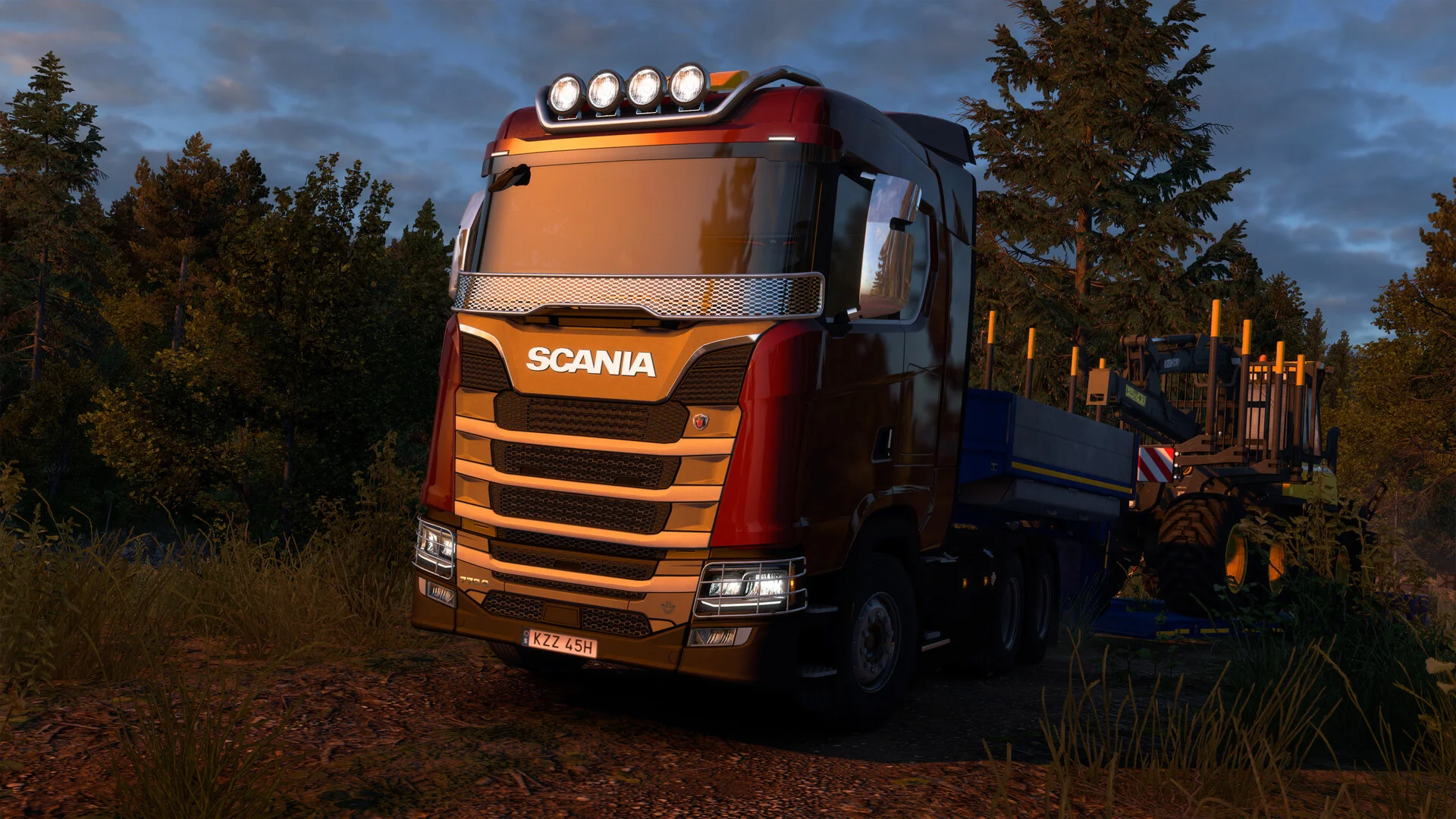 Euro Truck Simulator 2 - Forest Machinery DLC