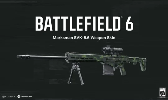 Battlefield 6 — Скин для оружия Marksman SVK-8.6 DMR