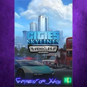 ️Cities Skylines - Content Creator Pack: Vehi XBOX DLC