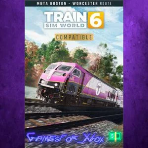 ️Train Sim World 6 MBTA Commuter: Boston - Wo XBOX DLC