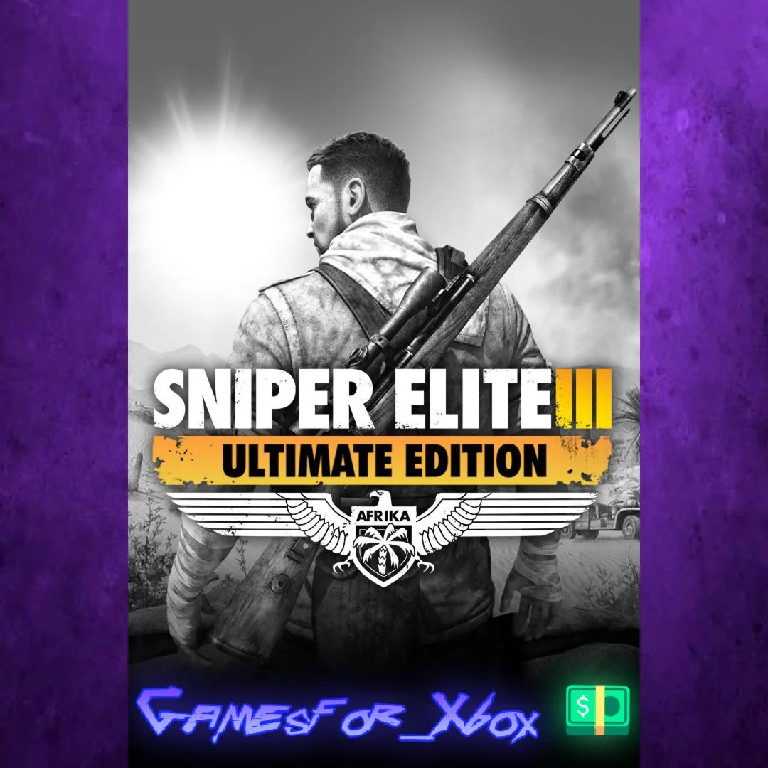 ️Sniper Elite 3 ULTIMATE EDITION XBOX