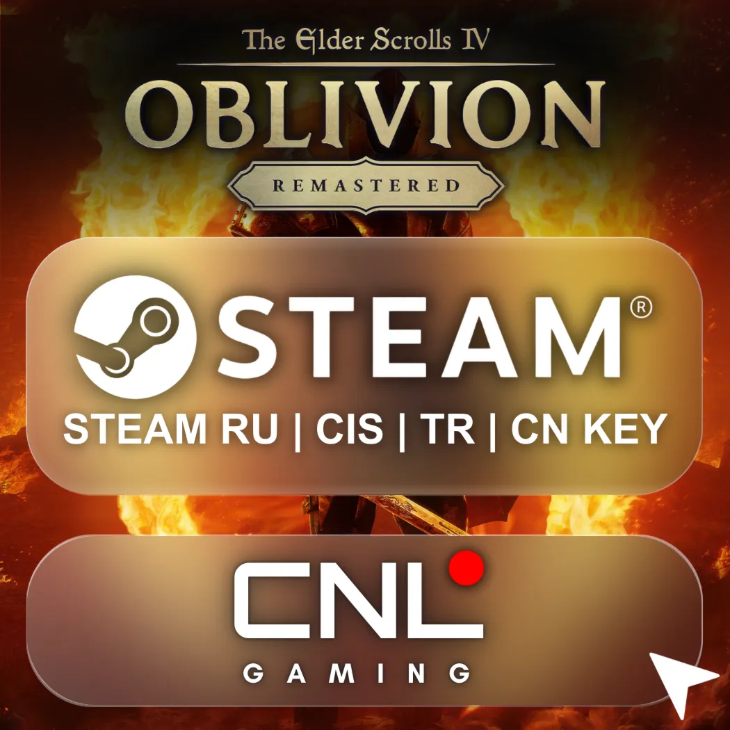 The Elder Scrolls IV: Oblivion Remastered Steam Key ( RU-UA-CIS )