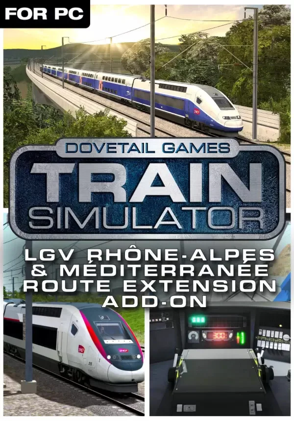 Train Simulator: LGV Rhône-Alpes & Méditerranée Route E